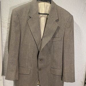 Elegant Houndstooth Blazer for Men